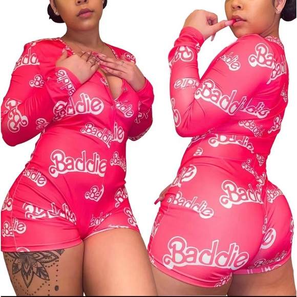 Barbie Pink Romper - Picture 1 of 6